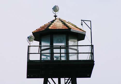 alcatraz island Observer tower san francisco
